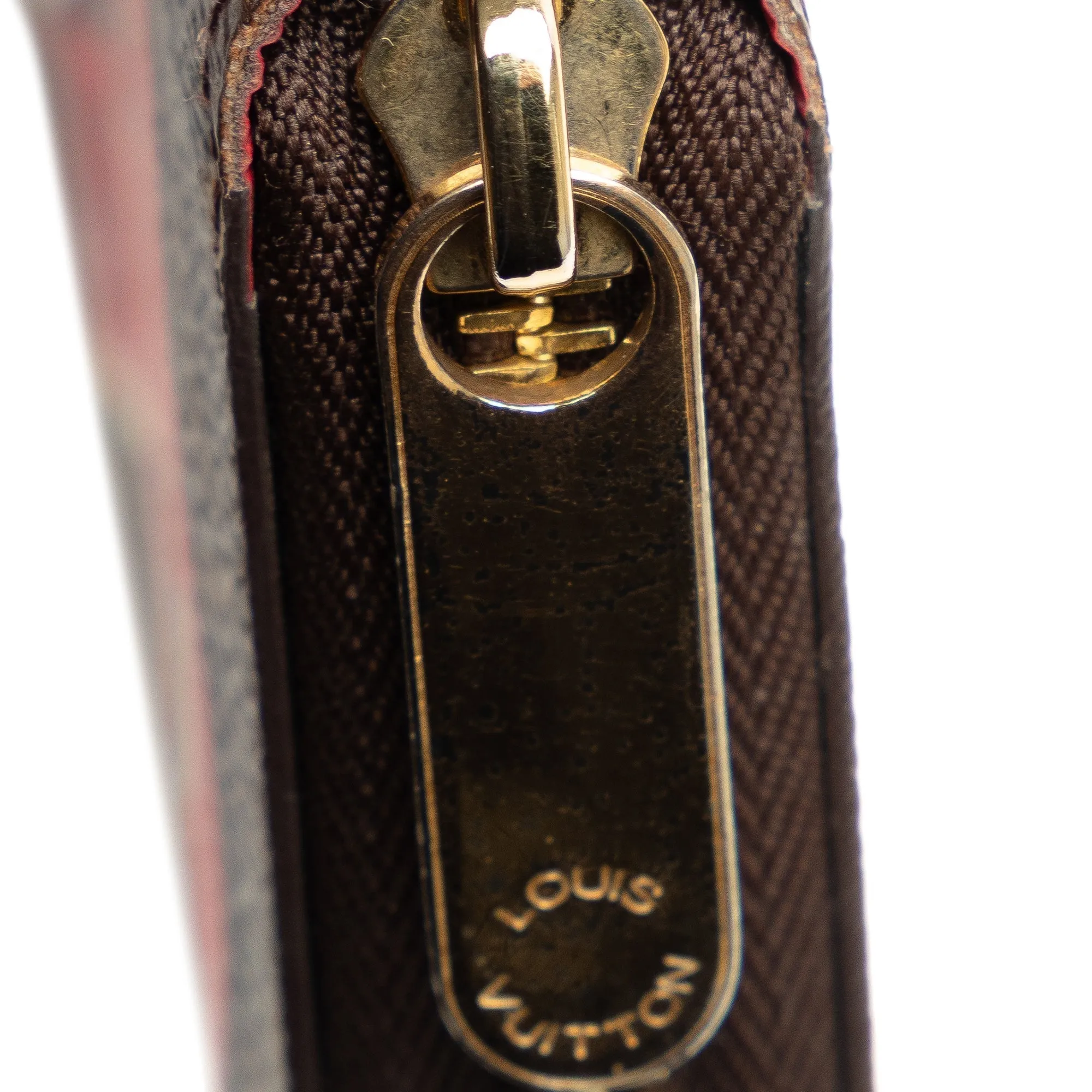 Brown Louis Vuitton Monogram World Tour Zippy Long Wallet