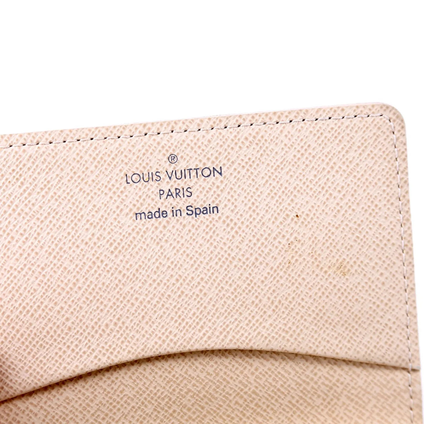 Business Card Holder Damier Azur