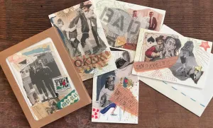 Carolyn's boys pack of artistic printed cards