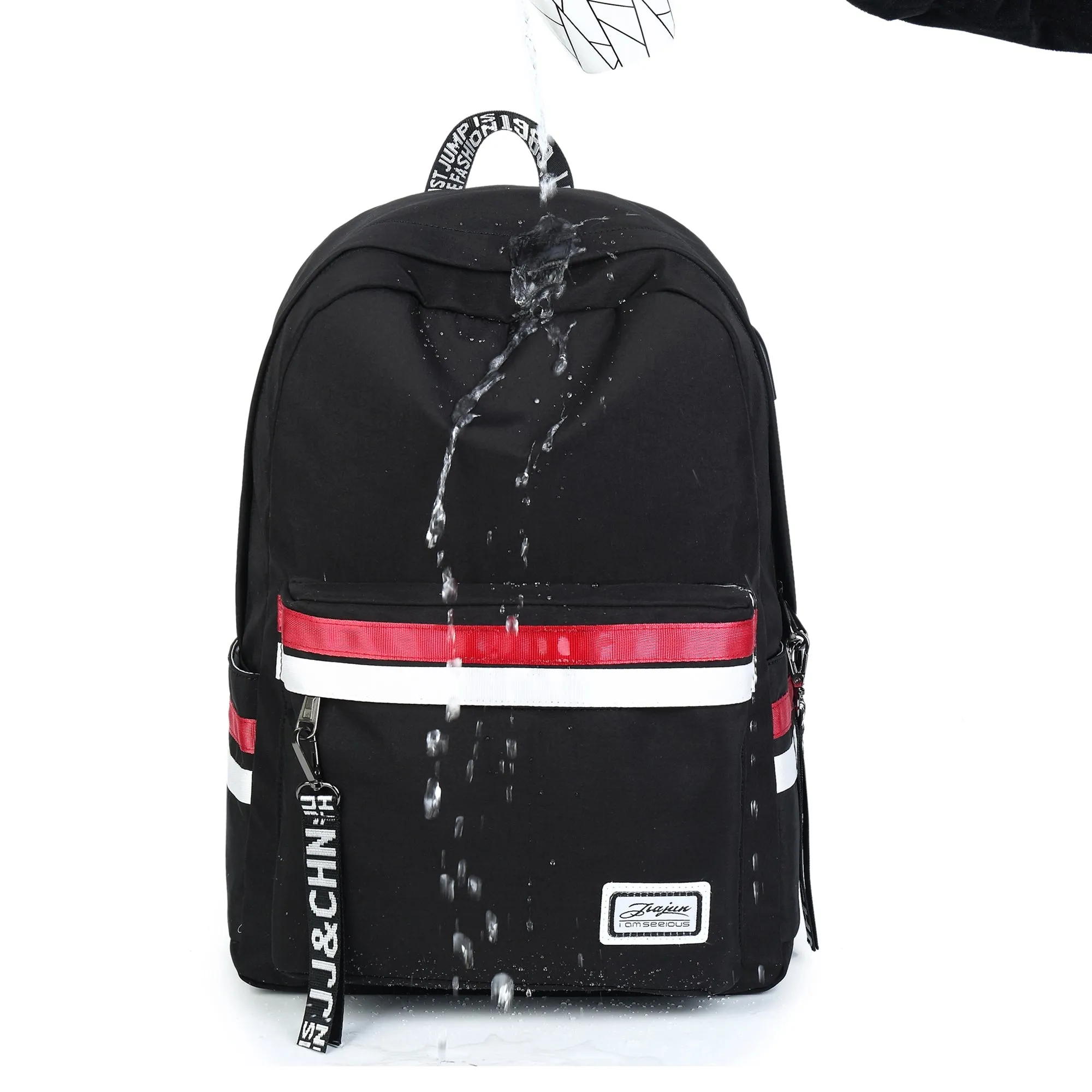 Girls School Backpack Bookbag Casual Travel Daypack with USB Charging Port