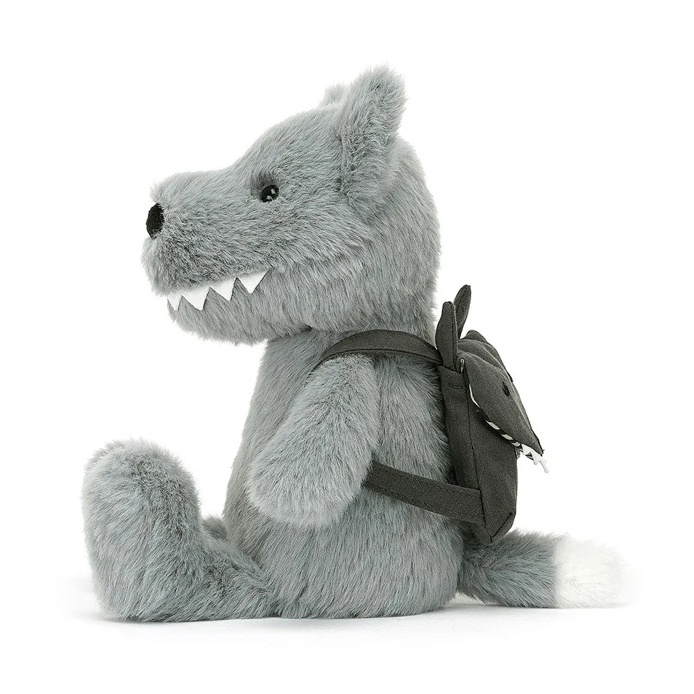 Jellycat Soft Toy Backpack Wolf