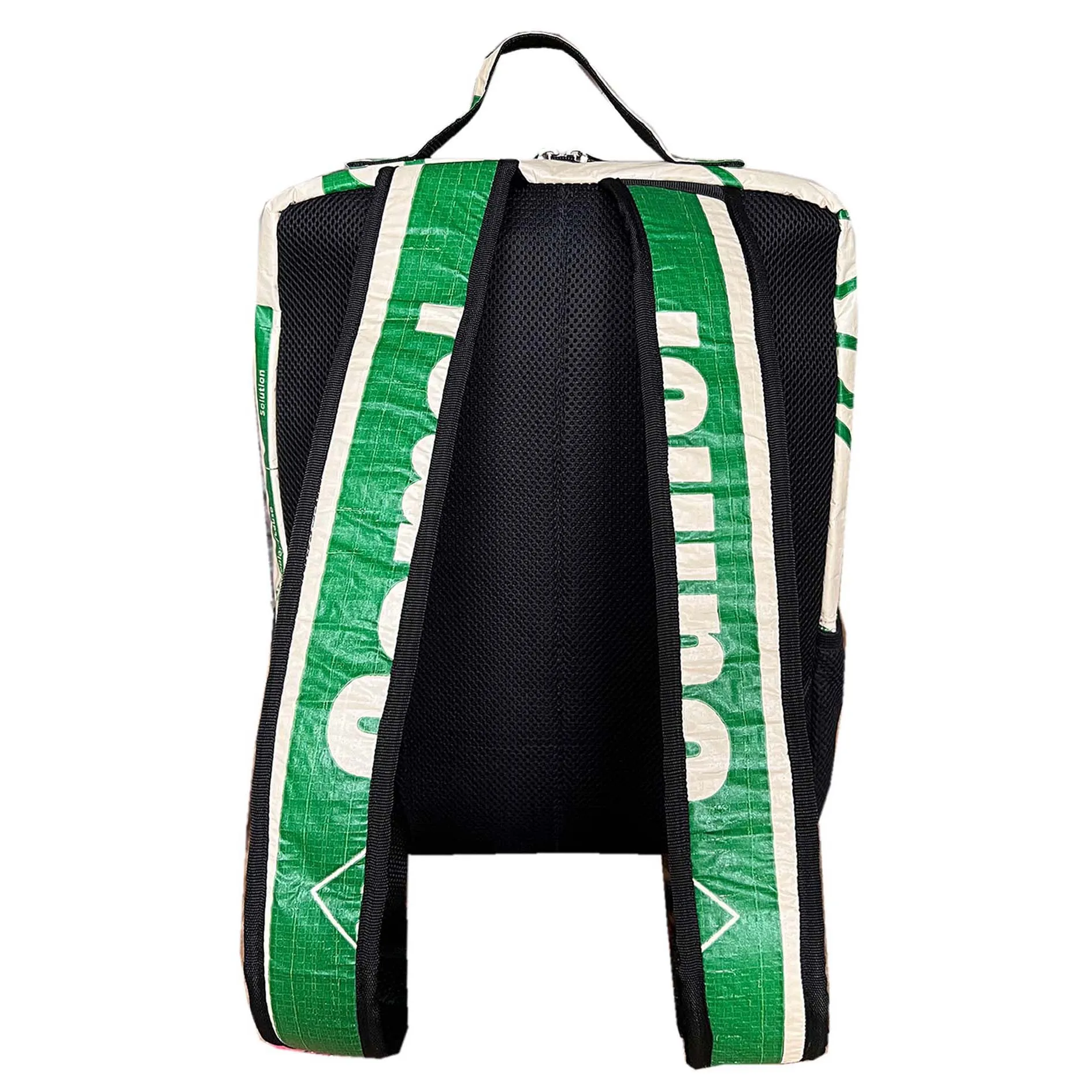 Laptop backpack with animal prints   car tyre bottom