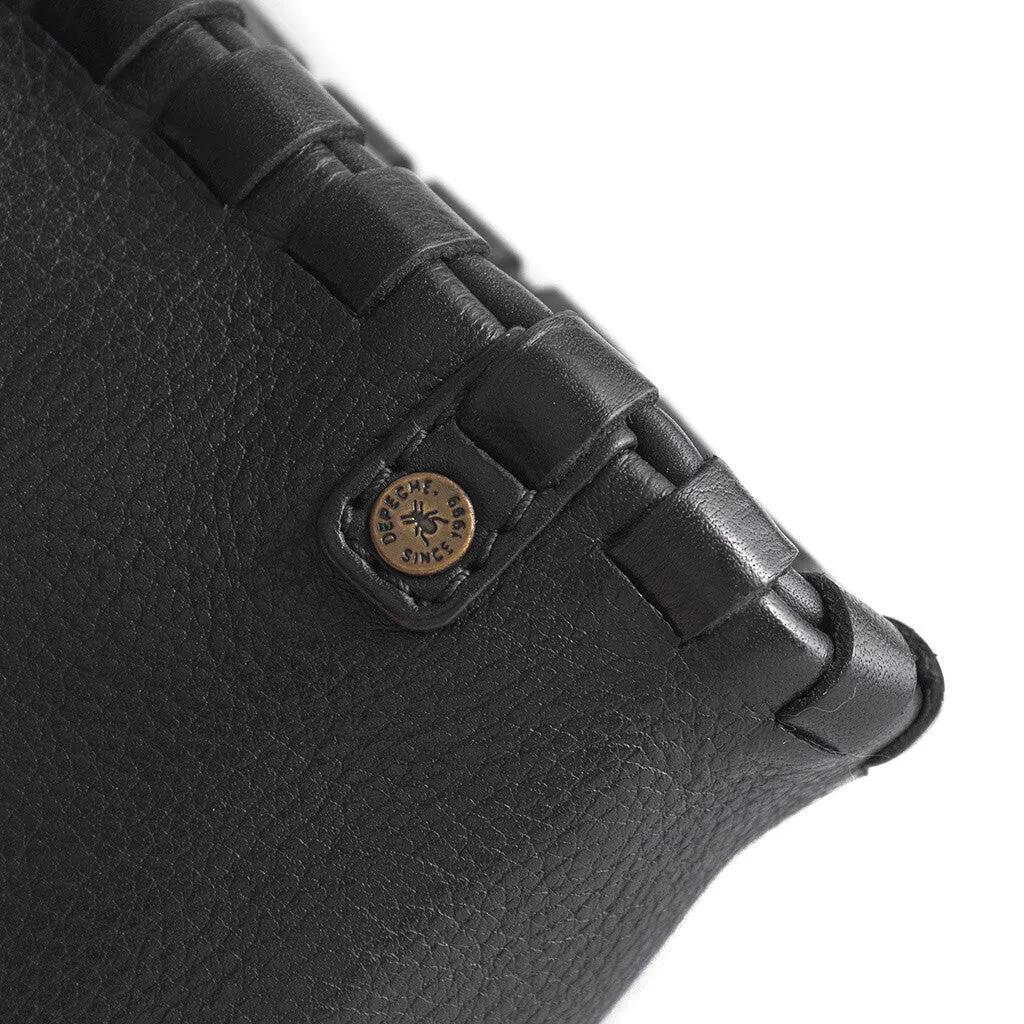 Mobilebag with delicate edge stitching / 16188 - Black (Nero)