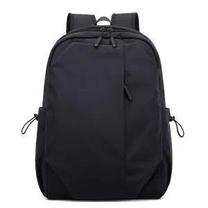 Oxford Backpack Side Zipper Men's Two-way Zipper Bookbag