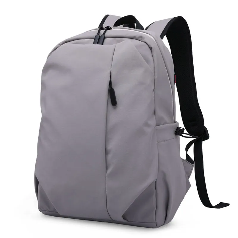 Oxford Backpack Side Zipper Men's Two-way Zipper Bookbag