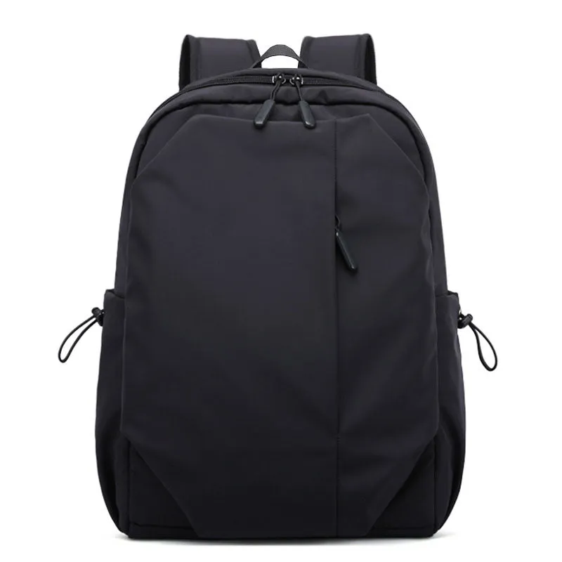 Oxford Backpack Side Zipper Men's Two-way Zipper Bookbag