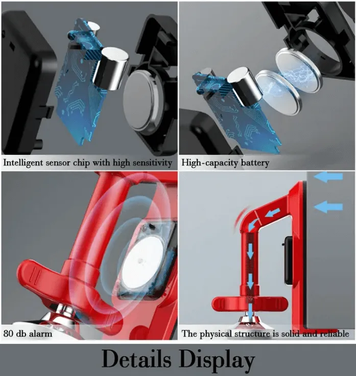 Portable Door Alarm – Instant Security for Any Stay