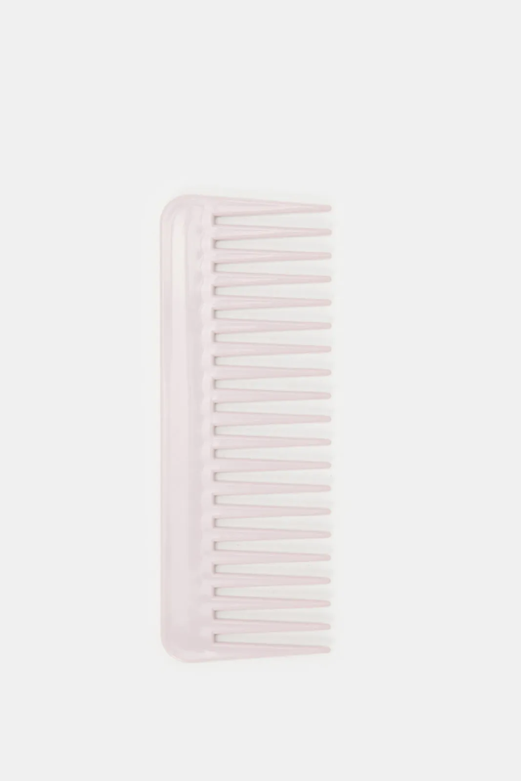 Women Pink Plain Hair Comb