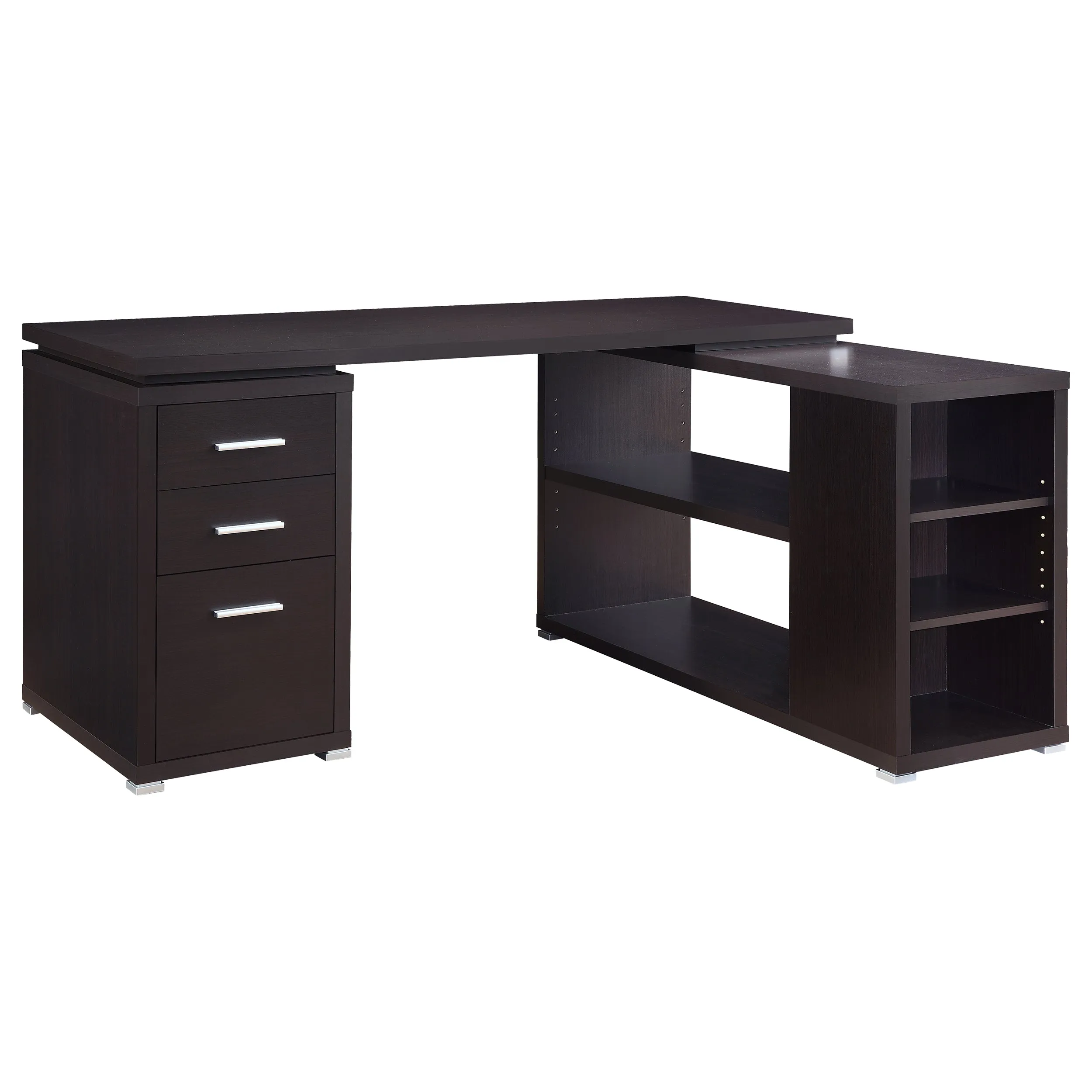Yvette L-Shape Office Desk - Spacious & Practical